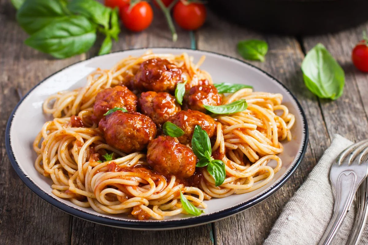 Italian pasta dish prepared at Little Italy